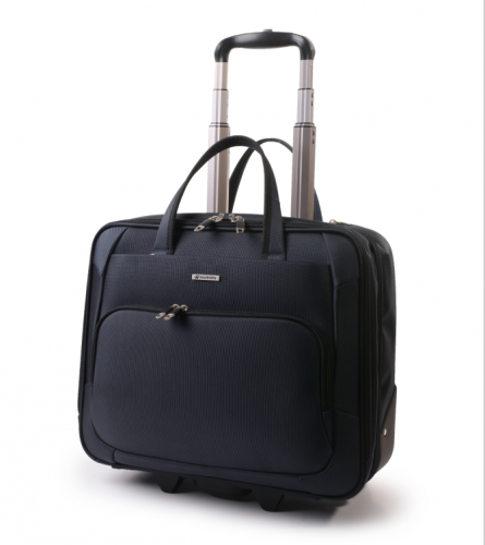 laptop in a suitcase